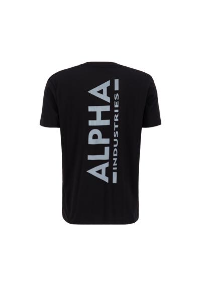 футболка Men - T-Shirts Backprint T Reflective Print