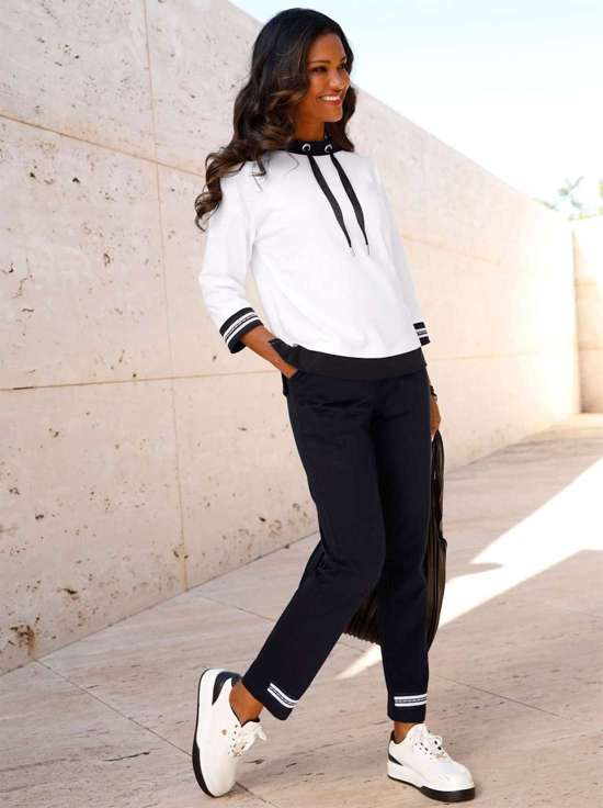 рубашка с воротником стойкой 3/4-Arm-Shirt