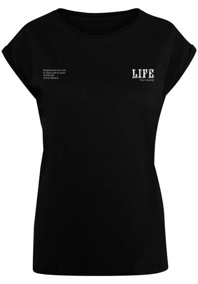 футболка Damen Ladies Life Extended Shoulder Tee