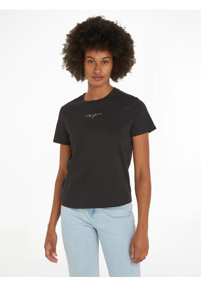 Рубашка с круглым вырезом и надписью логотипа Tommy Jeans TJW REG ESSENTIAL LOGO + TEE EXT