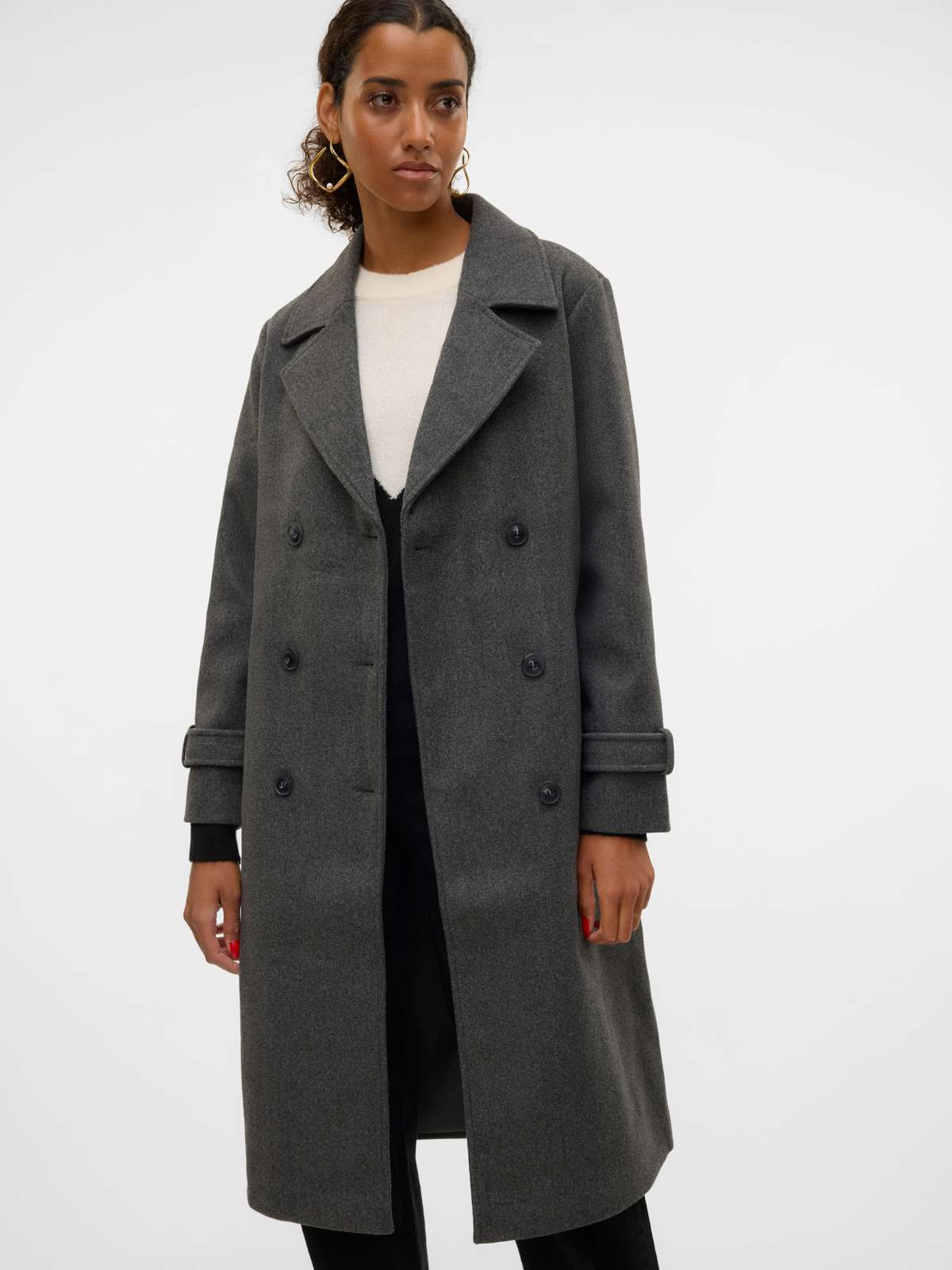 Тренч VMFORTUNEVEGA LONG TRENCHCOAT GA NOOS