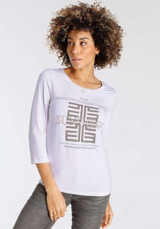 рубашка с рукавом 3/4