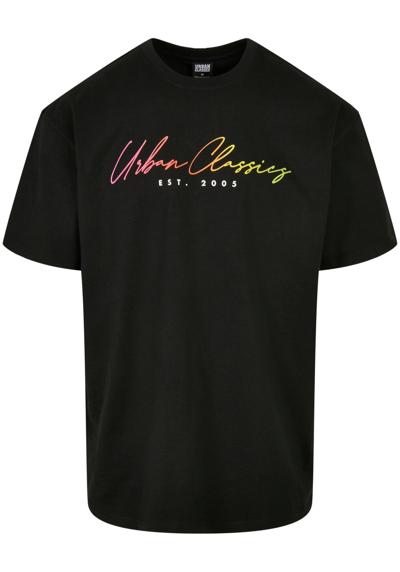 футболка Urban Classics Herren Script Logo Tee