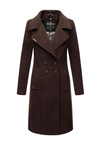 Зимнее пальто, элегантный женский тренч в стиле шерстяного пальто.