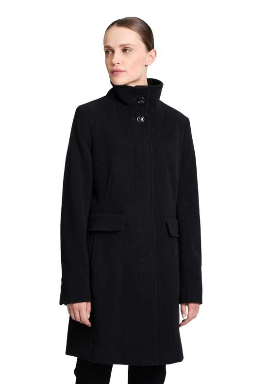 Шерстяная куртка Wollmantel mit Stehkragen