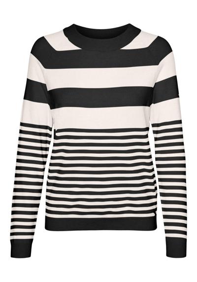Свитер с круглым вырезом VMHAPPINESS LS RAGLAN PULLOVE GA BOO REP