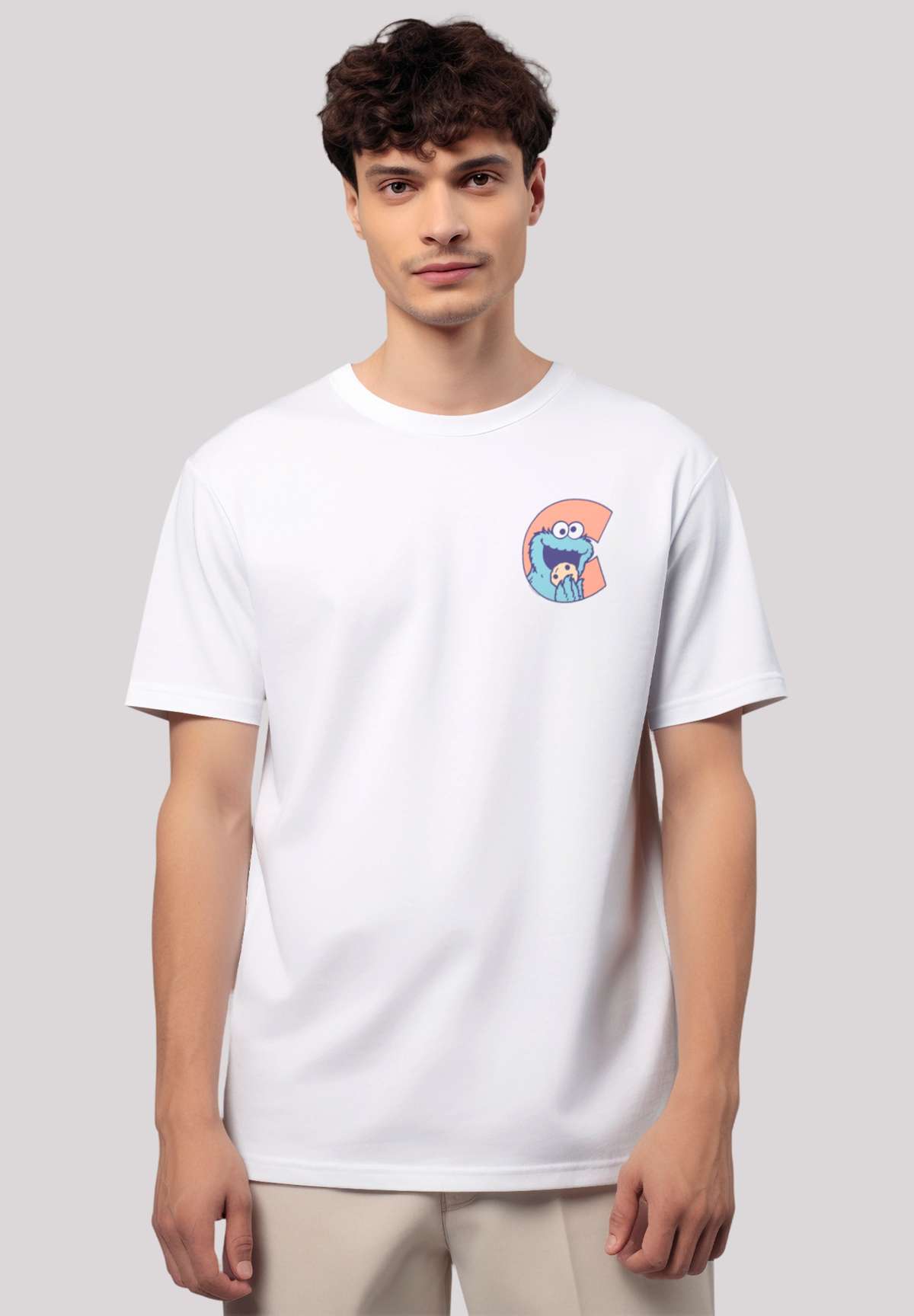 футболка Sesamstra?e Cookie Monster `C`