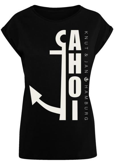 футболка PLUS SIZE Ahoi Anker Crop Knut & Jan Hamburg
