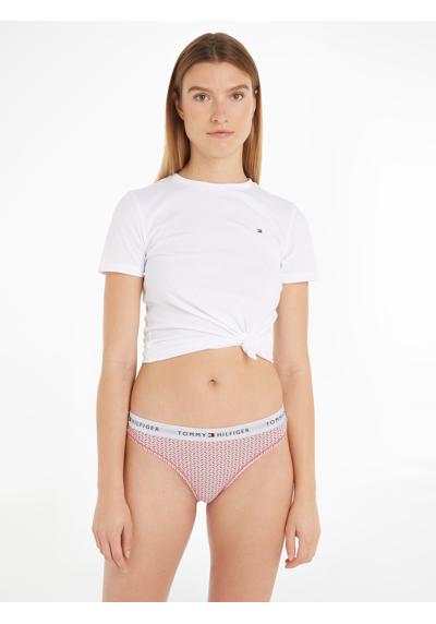 Трусы с надписью-логотипом THONG PRINT