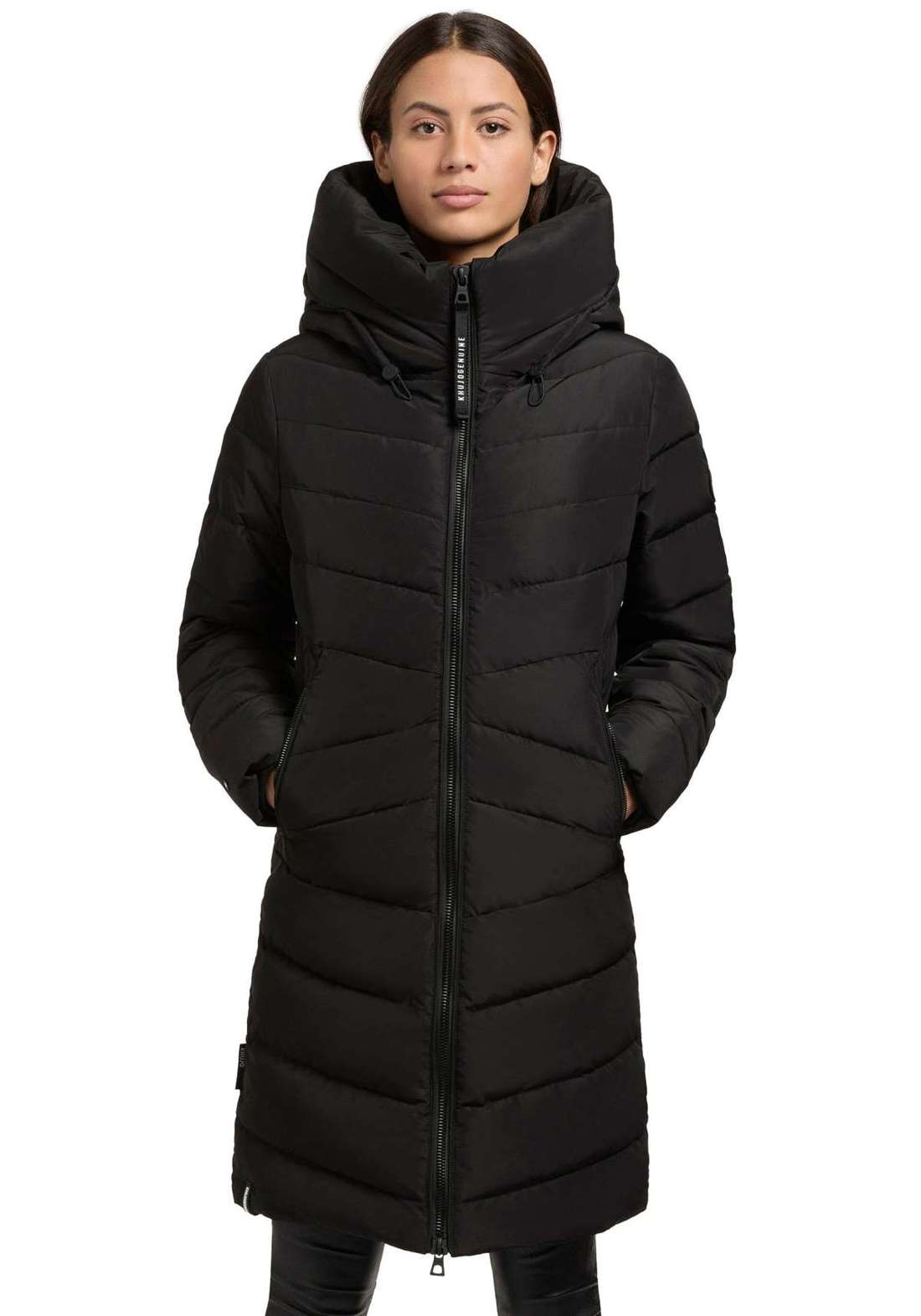 стеганое пальто PLUZ