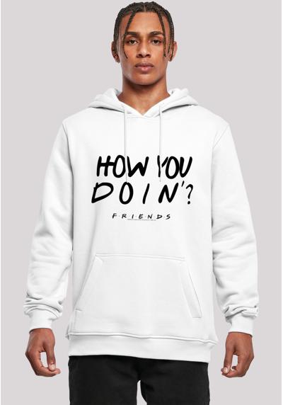 толстовка FRIENDS TV Serie How You Doin? WHT
