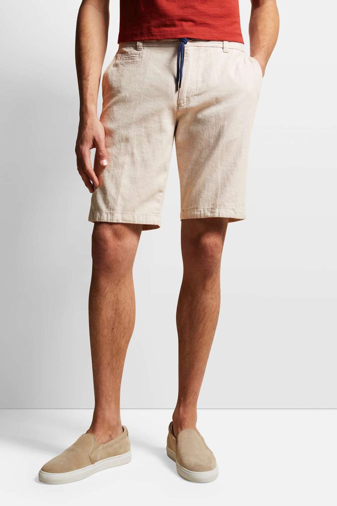 Шорты-бермуды с кулиской