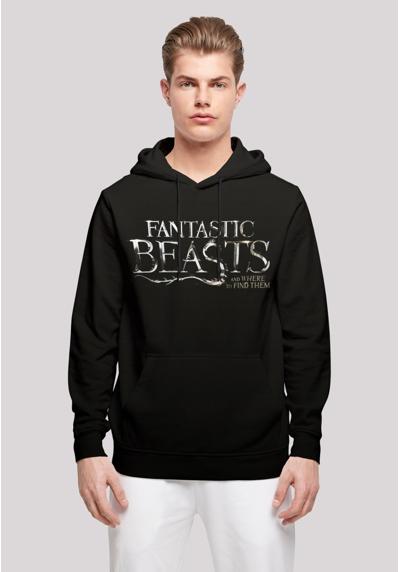 Толстовка с капюшоном Phantastische Tierwesen Fantastic Beasts Text Logo
