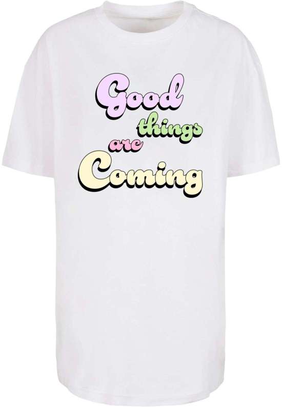 футболка Damen Ladies Good Things Oversized Boyfriend Tee