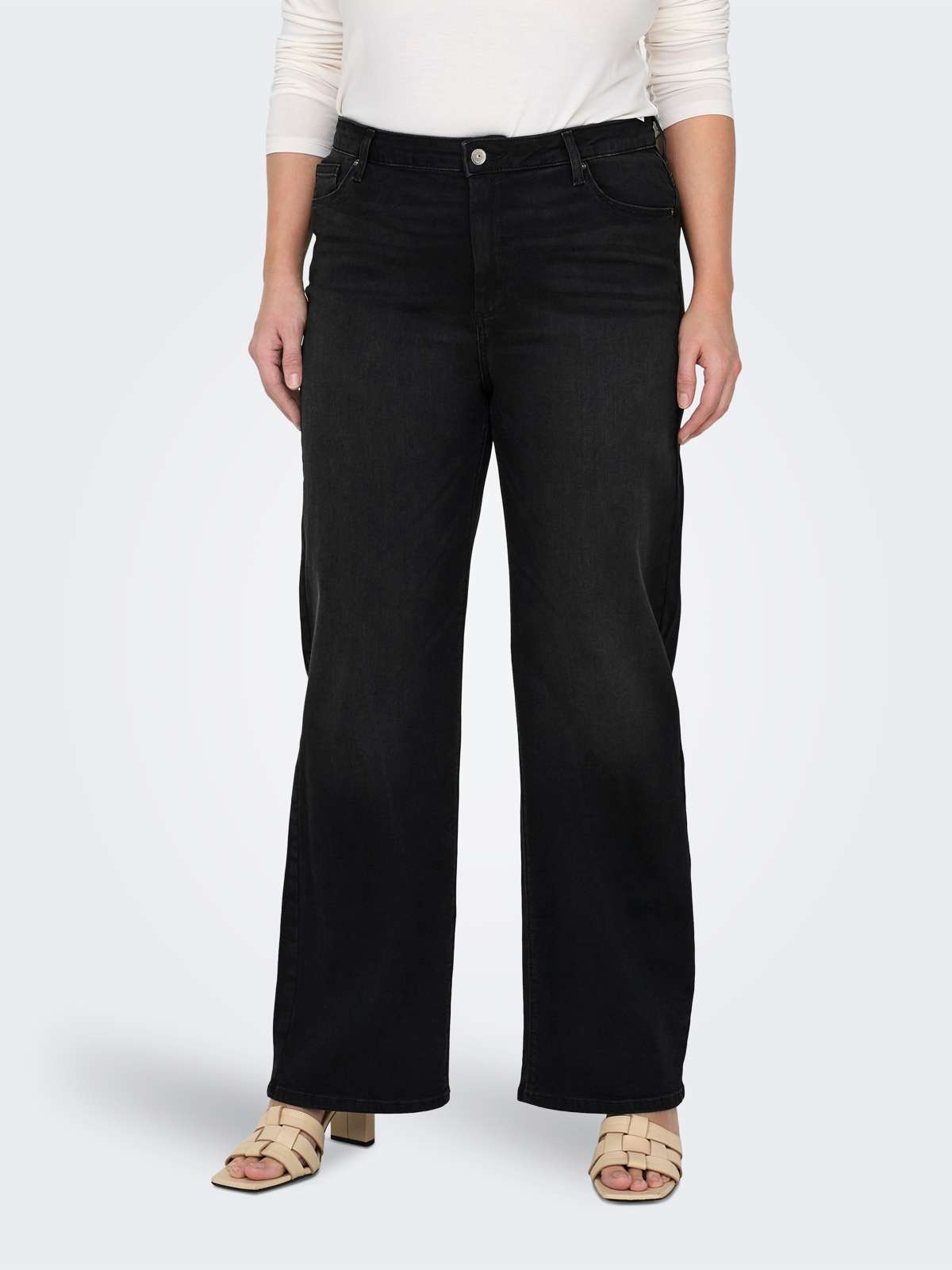 Джинсы с высокой талией CARWILLY HW WIDE JEANS CRO1099 NOOS