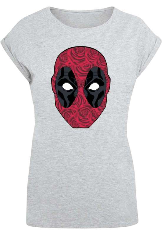 футболка Damen Ladies Deadpool - Head Of Roses T-Shirt