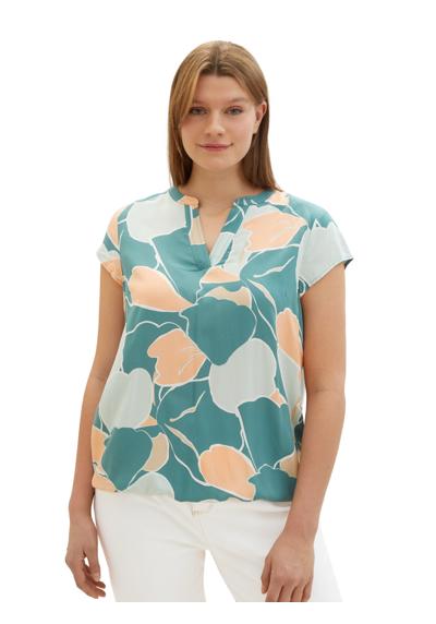 Блузка с принтом в цветочном стиле