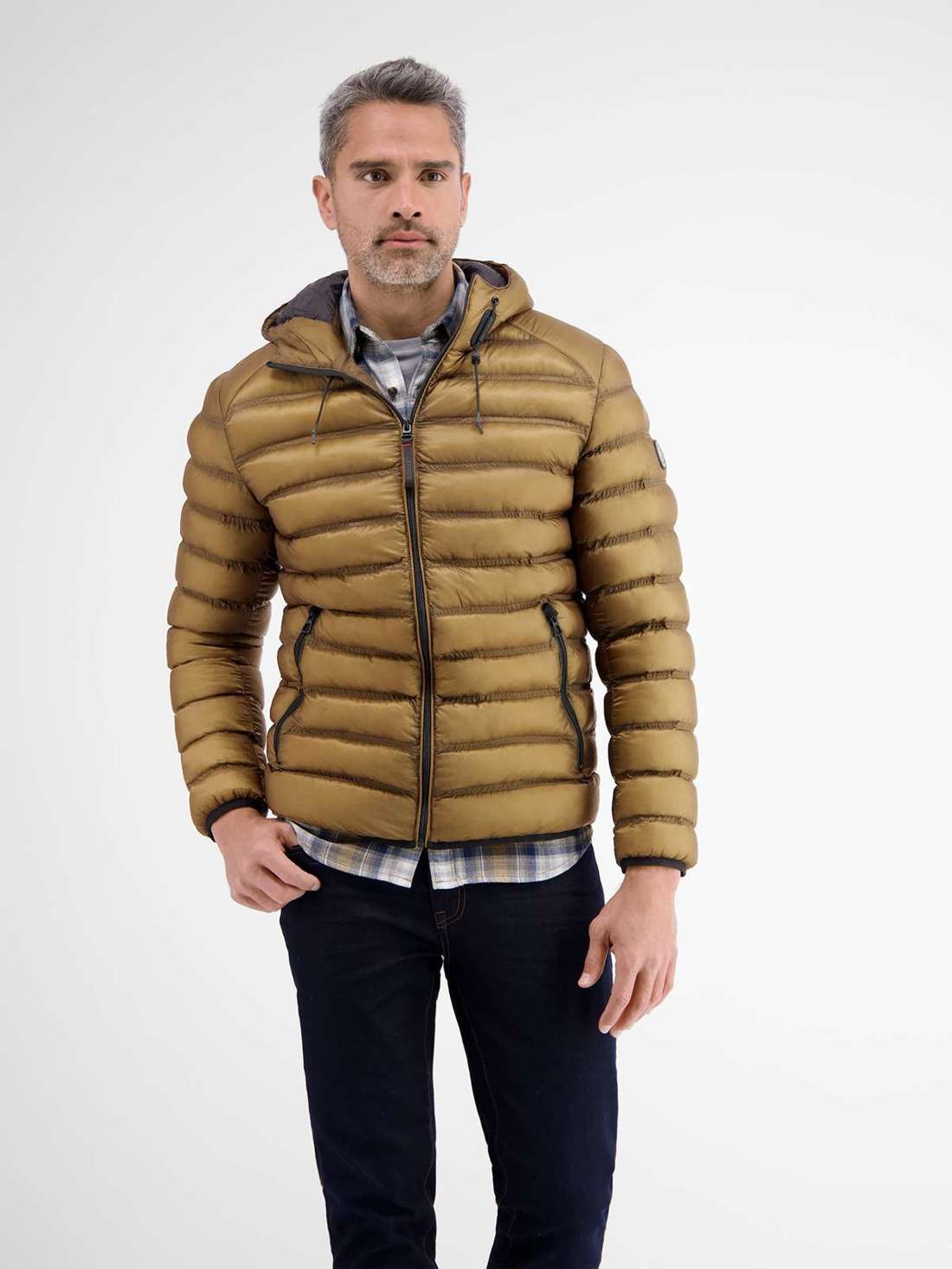 Стеганая куртка с капюшоном LERROS Steppblouson mit Kapuze