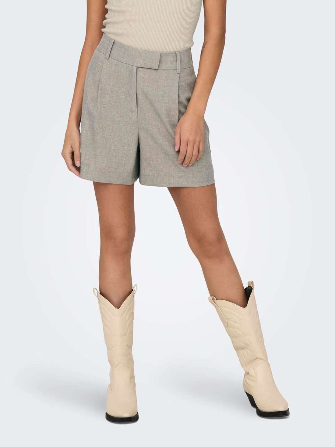 шорты ONLLINDA HW MEL SHORTS TLR NOOS