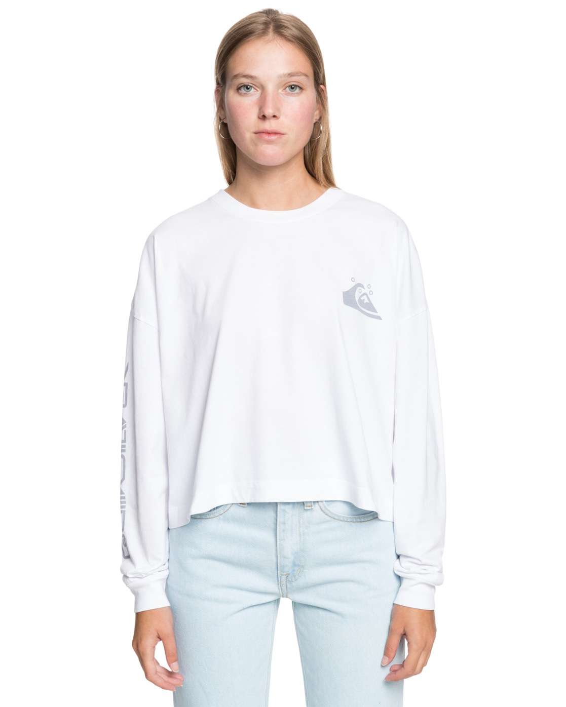 Рубашка с длинным рукавом Womens Oversized Crop