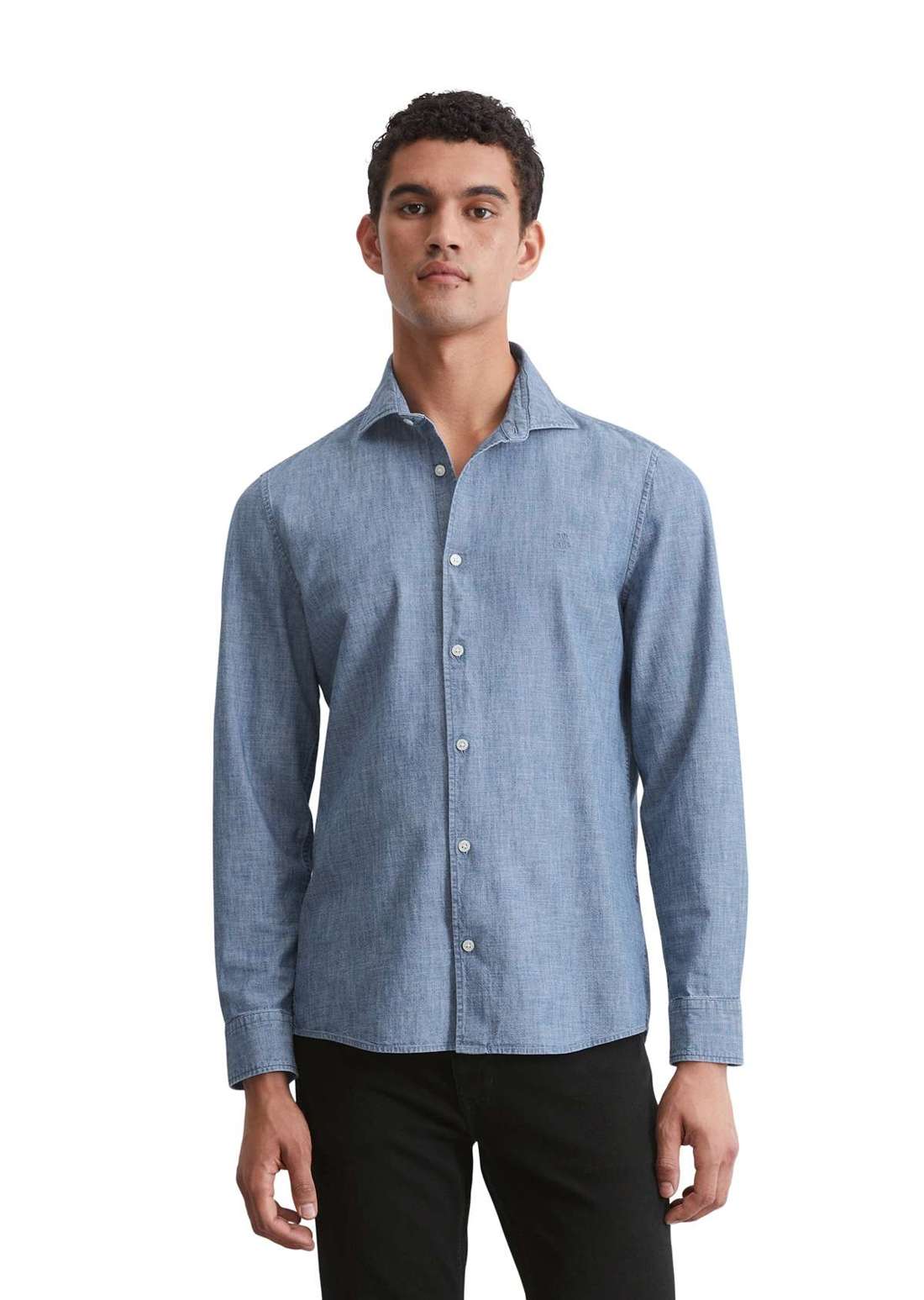 Рубашка с длинным рукавом aus reiner Bio-Baumwolle