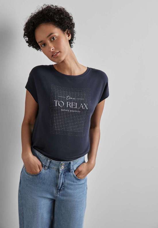 Рубашка с принтом