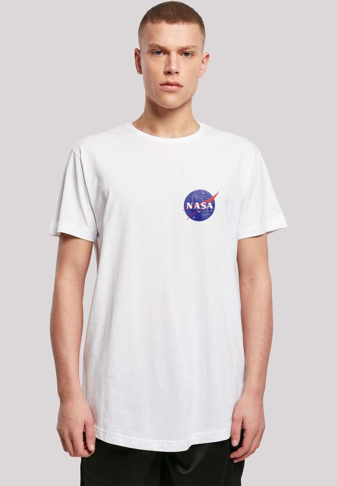 футболка NASA Classic Insignia Chest Logo White