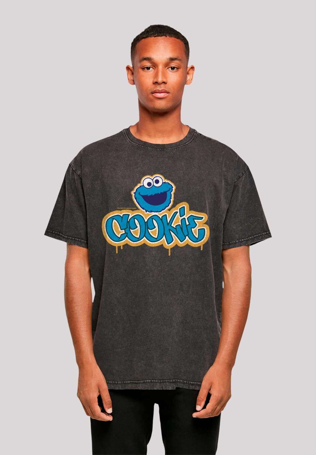 футболка Sesamstraße Cookie Graffiti Logo