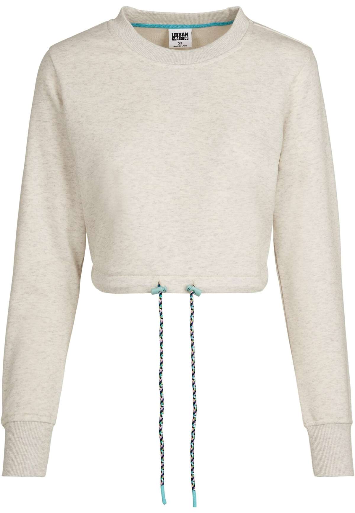 толстовка Urban Classics Damen Ladies Oversized Cropped Crewneck