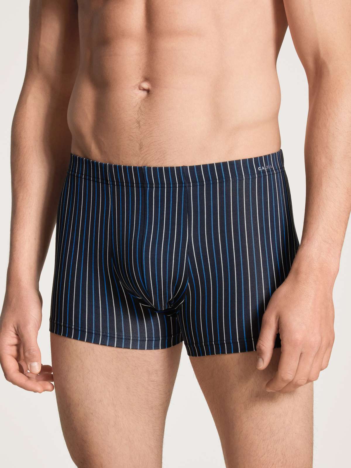 Боксеры с классическим полосатым дизайном. Cotton Code
