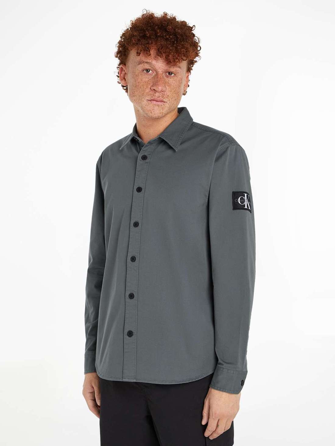 Рубашка с длинным рукавом MONOLOGO BADGE RELAXED SHIRT