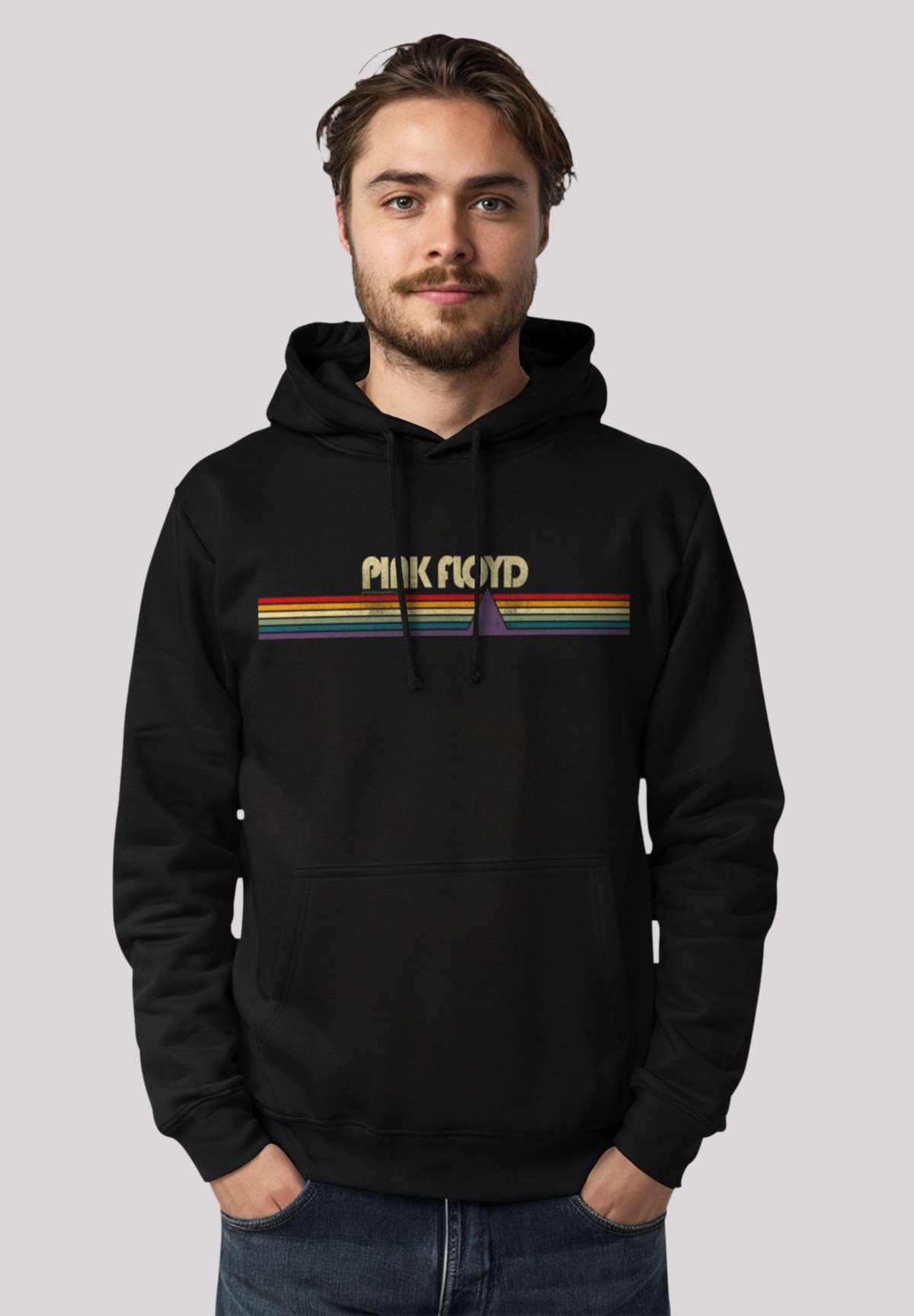 Толстовка с капюшоном Pink Floyd Prism Retro Stripes