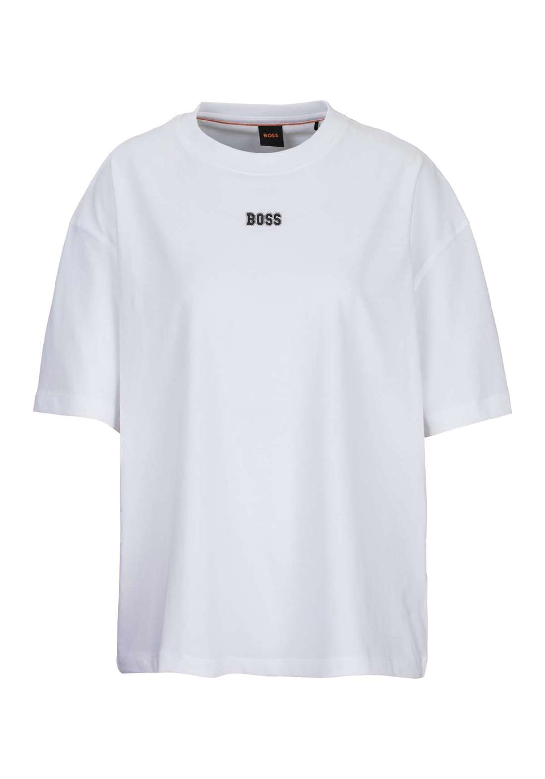 Футболка с большим принтом логотипа BOSS C_Eboyfriend Premium Damenmode