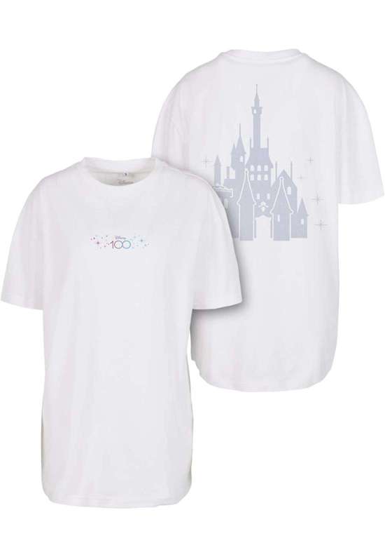 футболка Damen Ladies Disney 100 Castle Tee