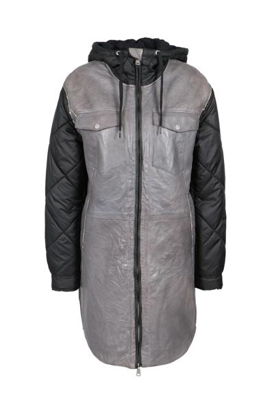 Кожаное пальто Alpin Parka-FN