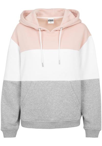 Свитер с круглым вырезом Urban Classics Damen Ladies Oversize 3-Tone Hoody