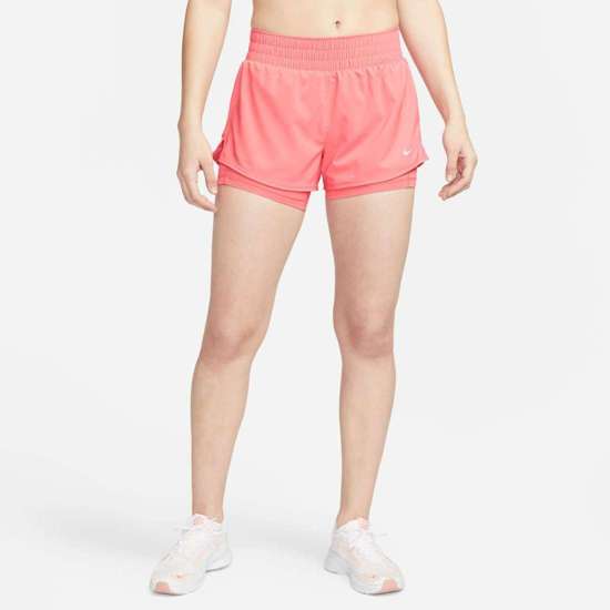 шорты 2 в 1 DRI-FIT ONE WOMEN`S MID-RISE -IN-1 SHORTS