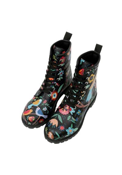 ботинки на шнуровке Damen Boots Flower & Birds Vegan Damen Boots / female