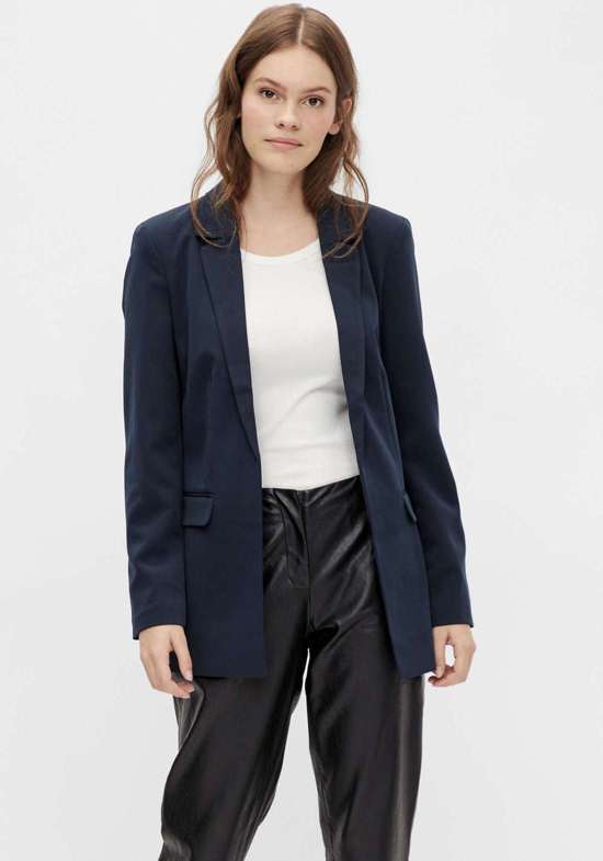 Длинный пиджак слегка объемного кроя. PCBOSELLA LS LOOSE BLAZER NOOS