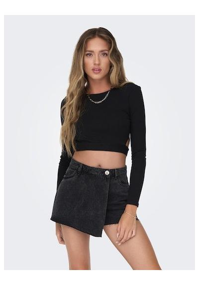 рубашка с круглым вырезом ONLNIKITA L/S TOP JRS