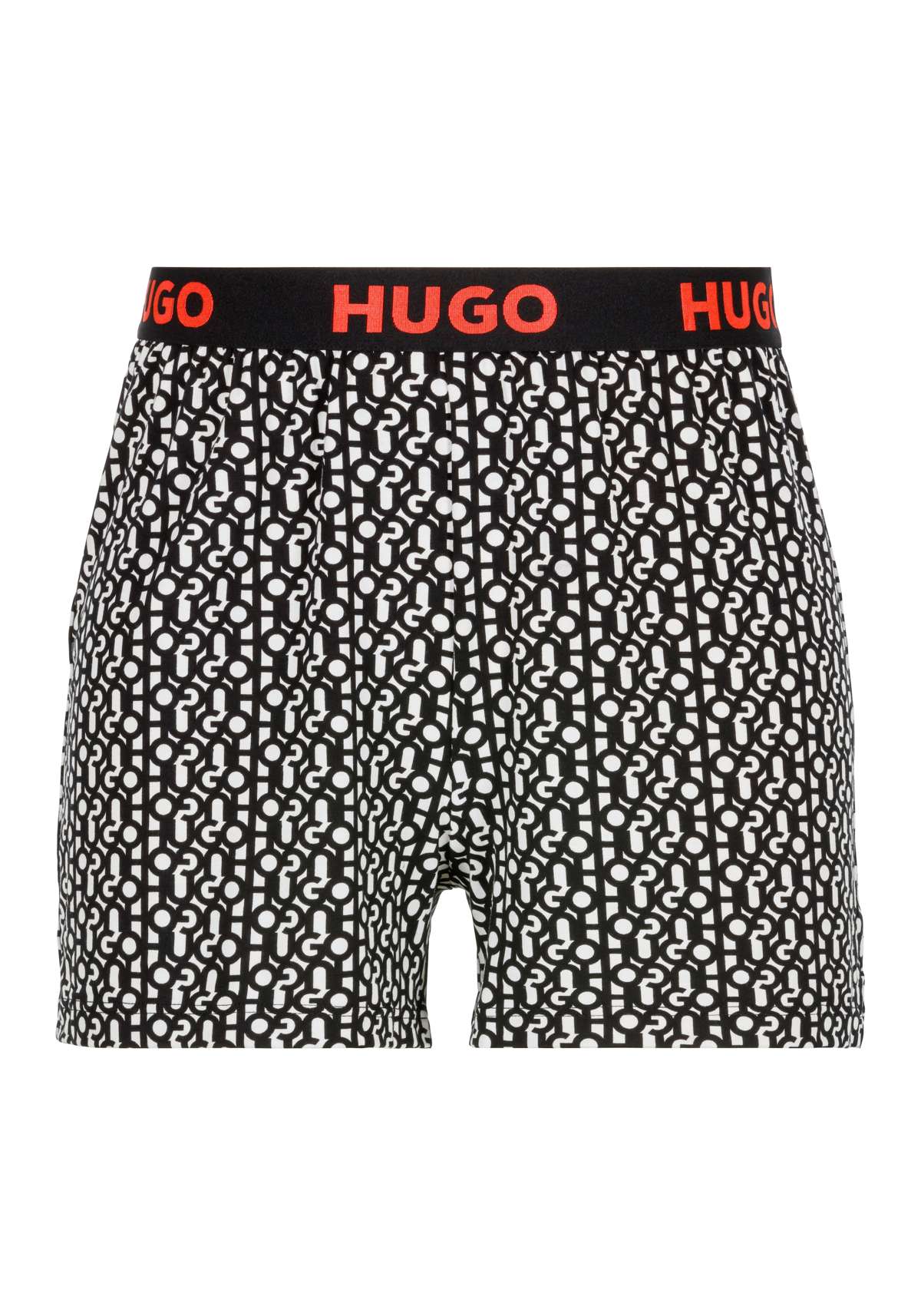 Шорты с эластичным поясом с логотипом UNITE_SHORTS PRINTED