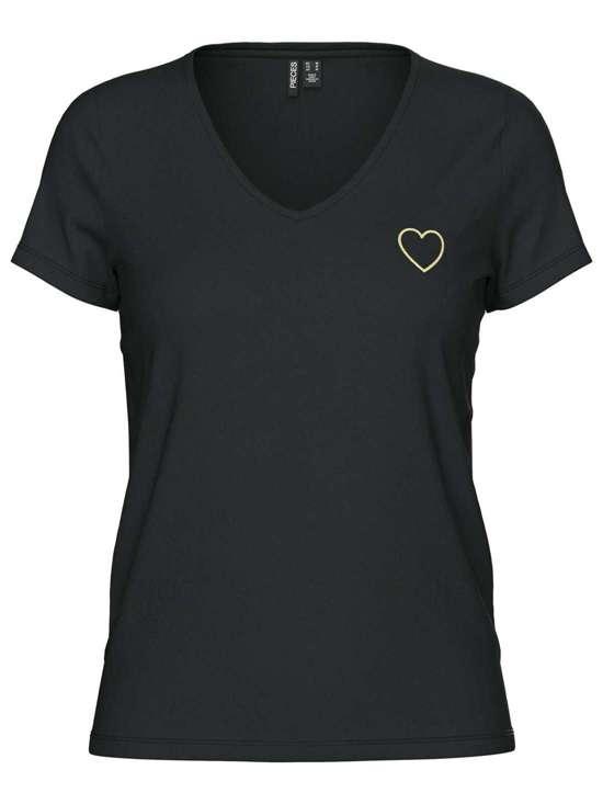 V-образная рубашка PCNEW BILLY TEE EMB NOOS BC