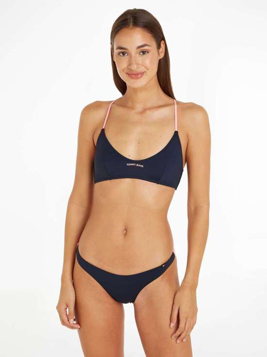 Топ бикини-бюстье с надписью-логотипом BRALETTE (EXT SIZES)