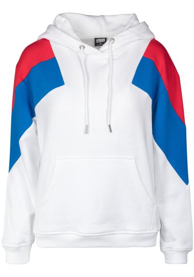 Свитер с круглым вырезом Urban Classics Damen Ladies Oversize 3-Tone Block Hoody