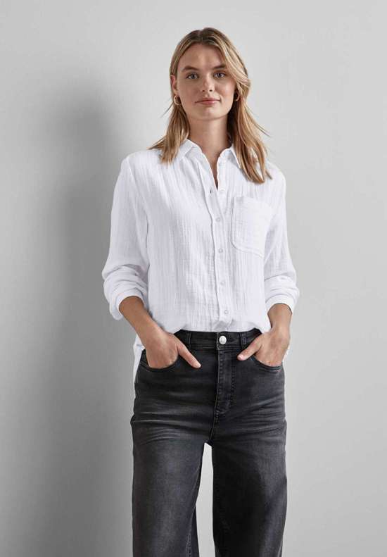 Блузка с длинными рукавами