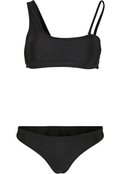 Танкини на косточках Urban Classics Damen Ladies Recycled Asymmetric Tank Top Bikini