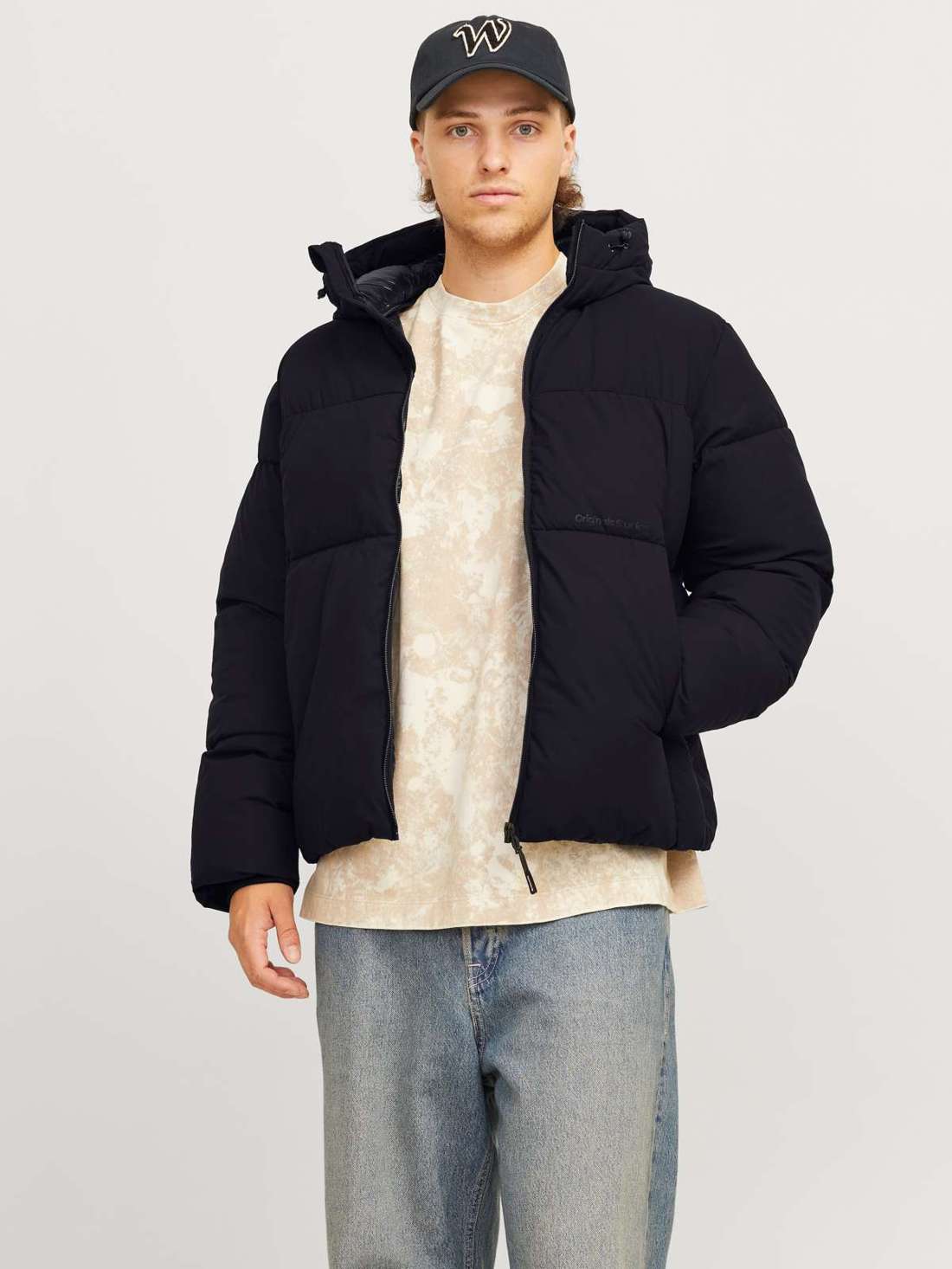 Стеганая куртка с капюшоном JORVESTERBRO PUFFER JACKET AW24 SN