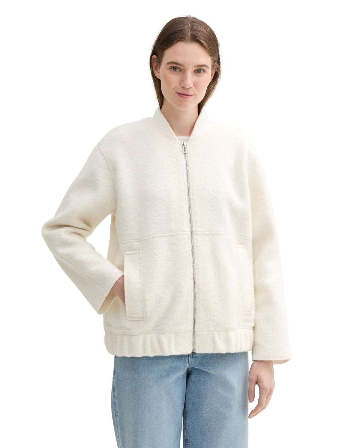 Пиджак-пиджак со структурой букле