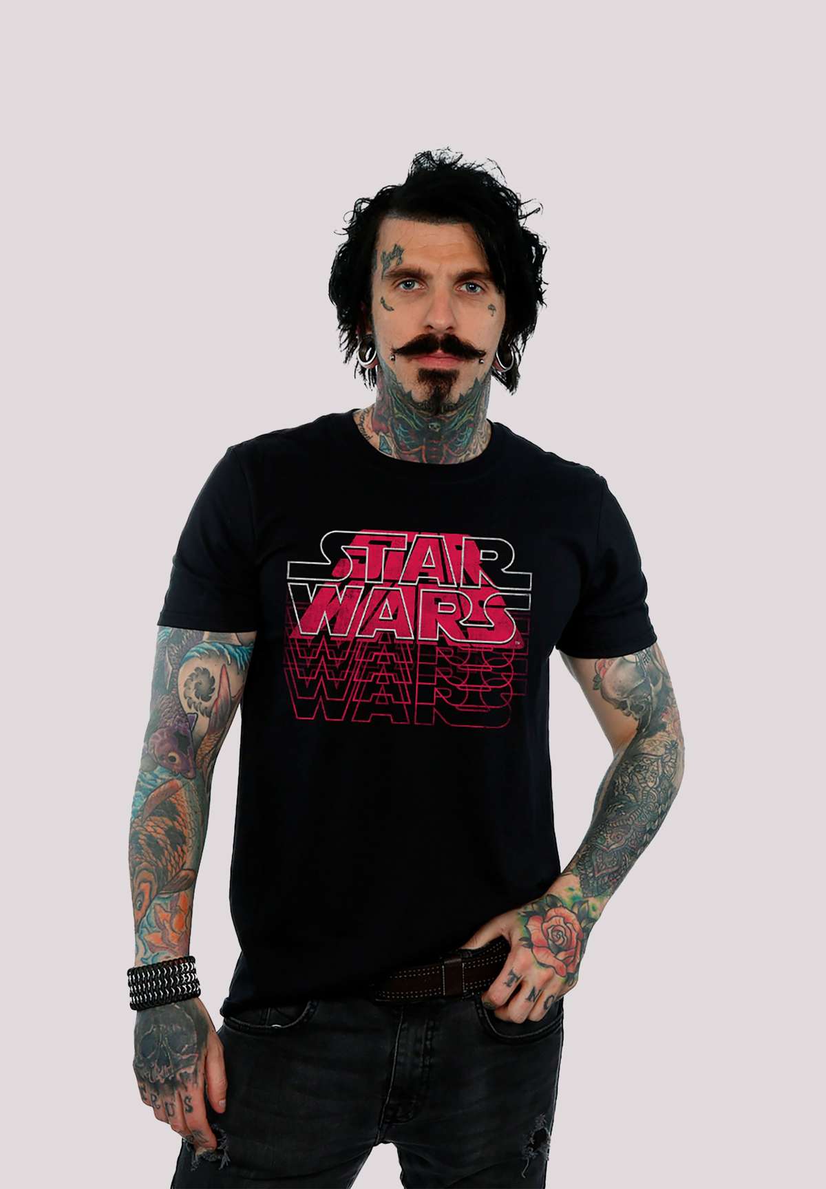 футболка Star Wars Blended Logo - Premium Krieg der Sterne