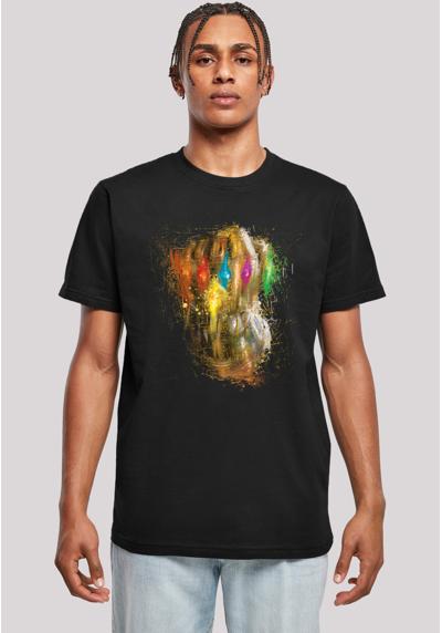 футболка Marvel Avengers Endgame Infinity Gauntlet Splatter